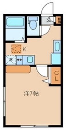SUNハイツの物件間取画像